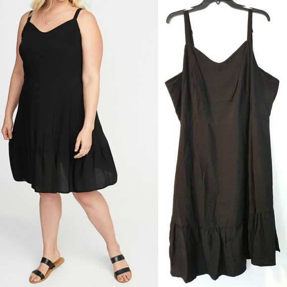 Old navy plus size black dress Clearance
